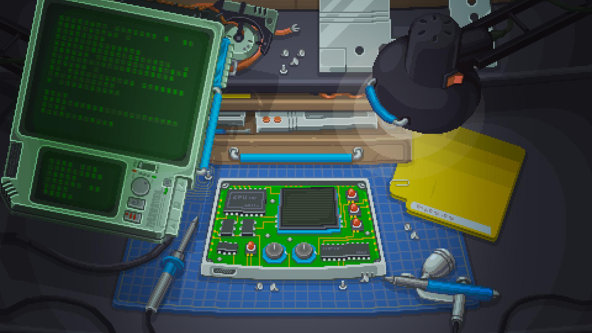 Discovery splash banner for Retro Gadgets Discord server