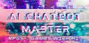 Discovery splash banner for AI CHATBOT MASTER┇ guild ⋆ tags ⋆ social ⋆ chatbot ⋆ gaming ⋆ emotes ⋆ anime ⋆ Character.AI Discord server