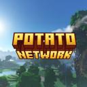 Discovery splash banner for Potato Network Discord server