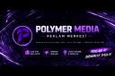 Discovery splash banner for Polymer Media | Reklam Merkezi Discord server