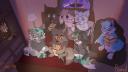 Discovery splash banner for ๐พThe Paw Sanctuary Discord server