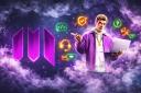 Discovery splash banner for Magic Services Discord server