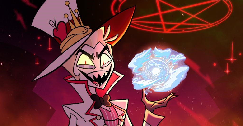 Discovery splash banner for THE PRIDE RING | Hazbin Hotel & Helluva Boss Discord server