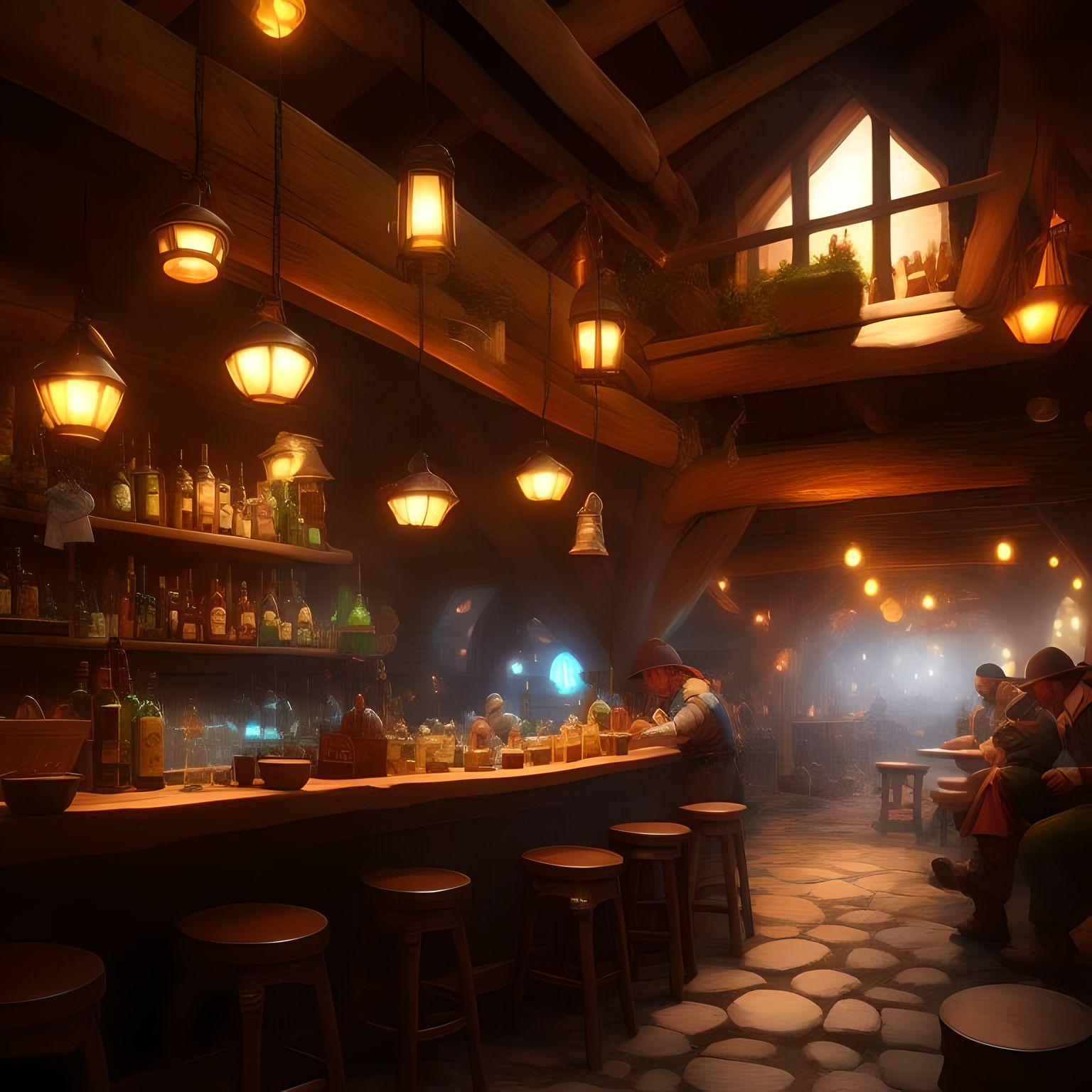 Discovery splash banner for Tavern Of The Wishes Discord server