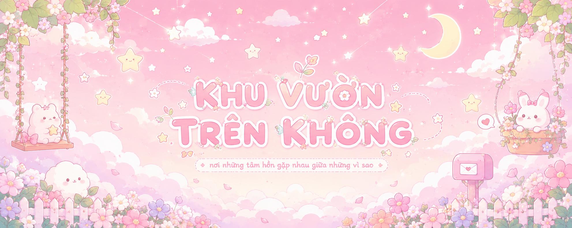 Discovery splash banner for Khu Vườn Trên Không | ☁ Discord server