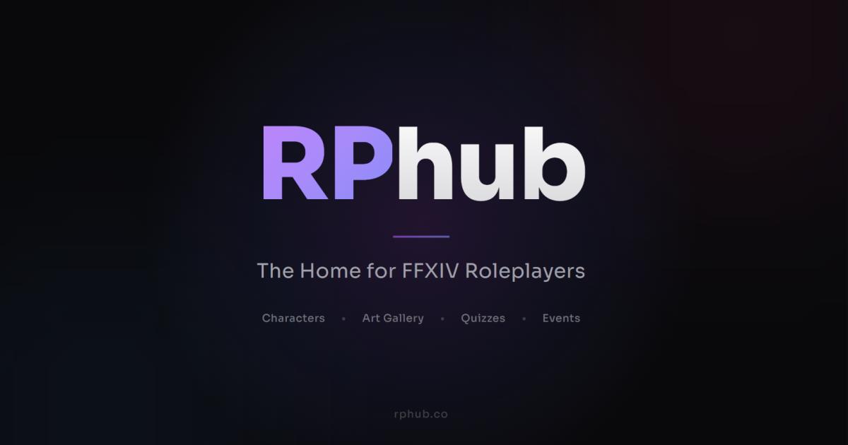 Discovery splash banner for RPhub Discord server