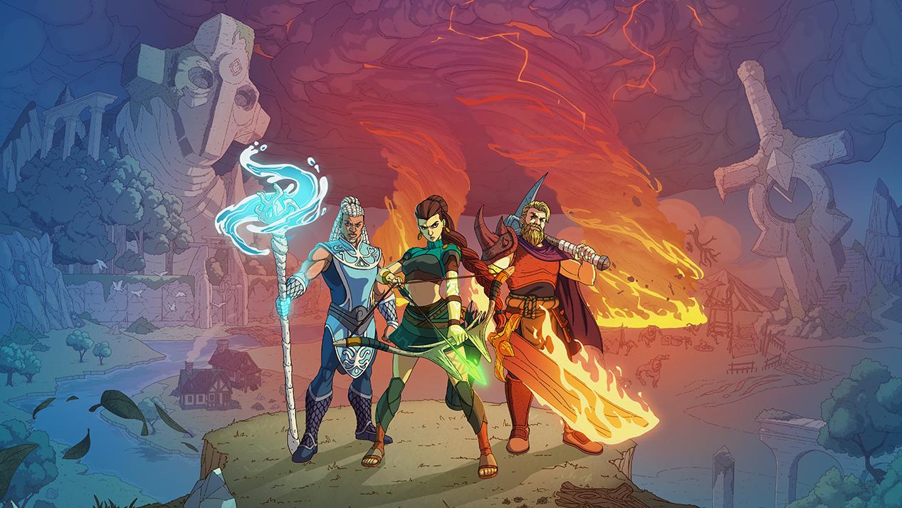 Discovery splash banner for Stormforge Discord server