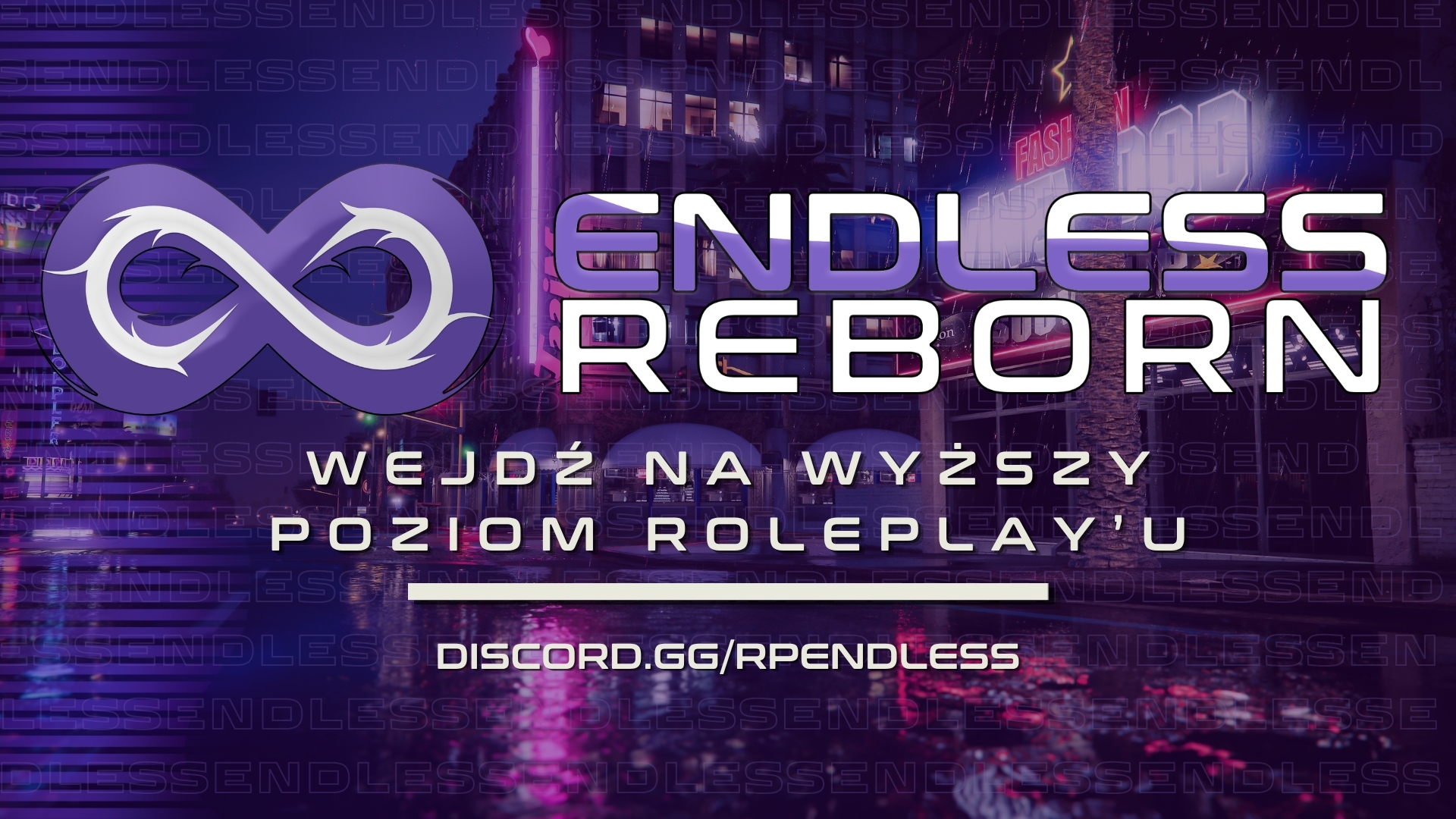 Discovery splash banner for 𝗘𝗻𝗱𝗹𝗲𝘀𝘀 𝗥𝗼𝗹𝗲𝗽𝗹𝗮𝘆 | 𝙒𝙇-𝙊𝙁𝙁 Discord server
