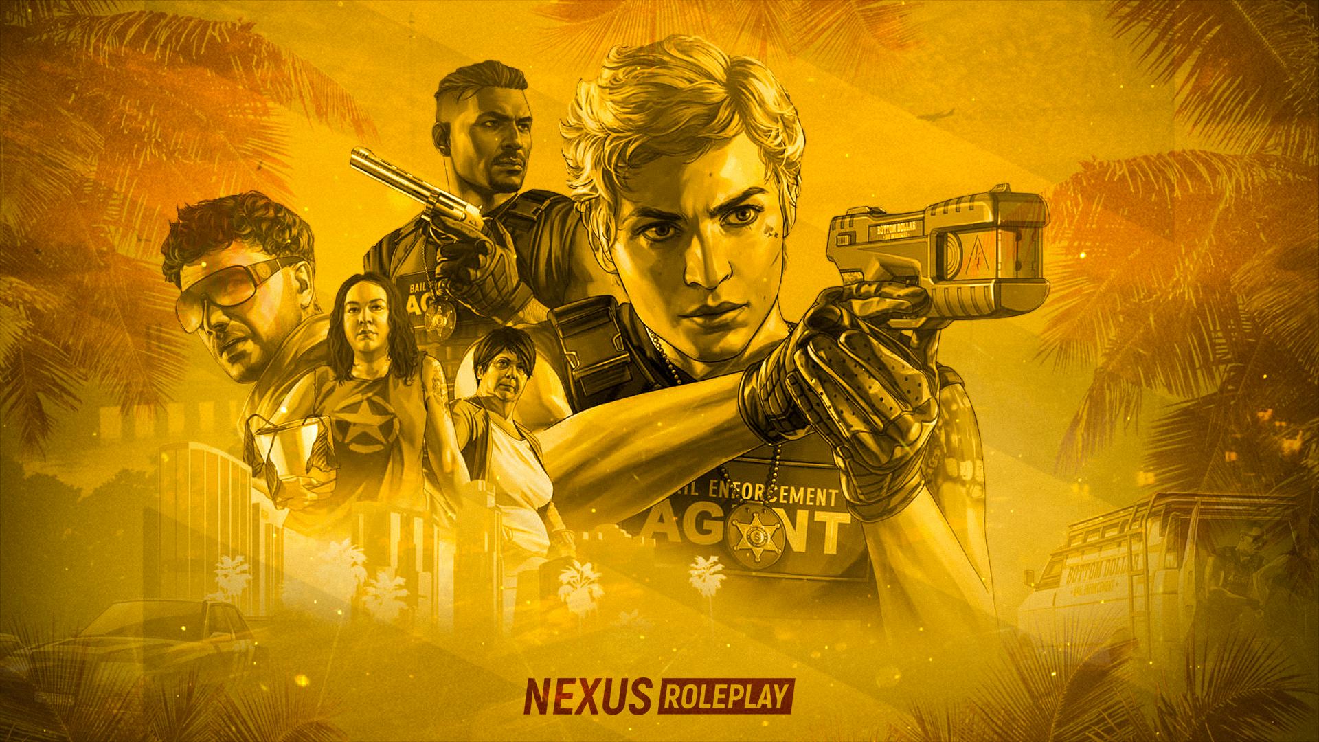 Discovery splash banner for NexusRP Discord server