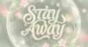 Discovery splash banner for /StayAway | VC ♡ Fun ♡ Emotes ♡ Social ♡ Gaming ♡ Hangout ♡ Chill. Discord server