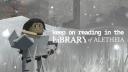 Discovery splash banner for Library of Aletheia Discord server