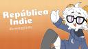 Discovery splash banner for República Indie 3K Discord server