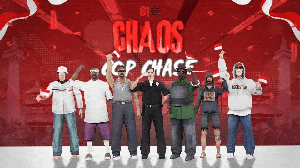 Discovery splash banner for chaoscopchase. Discord server