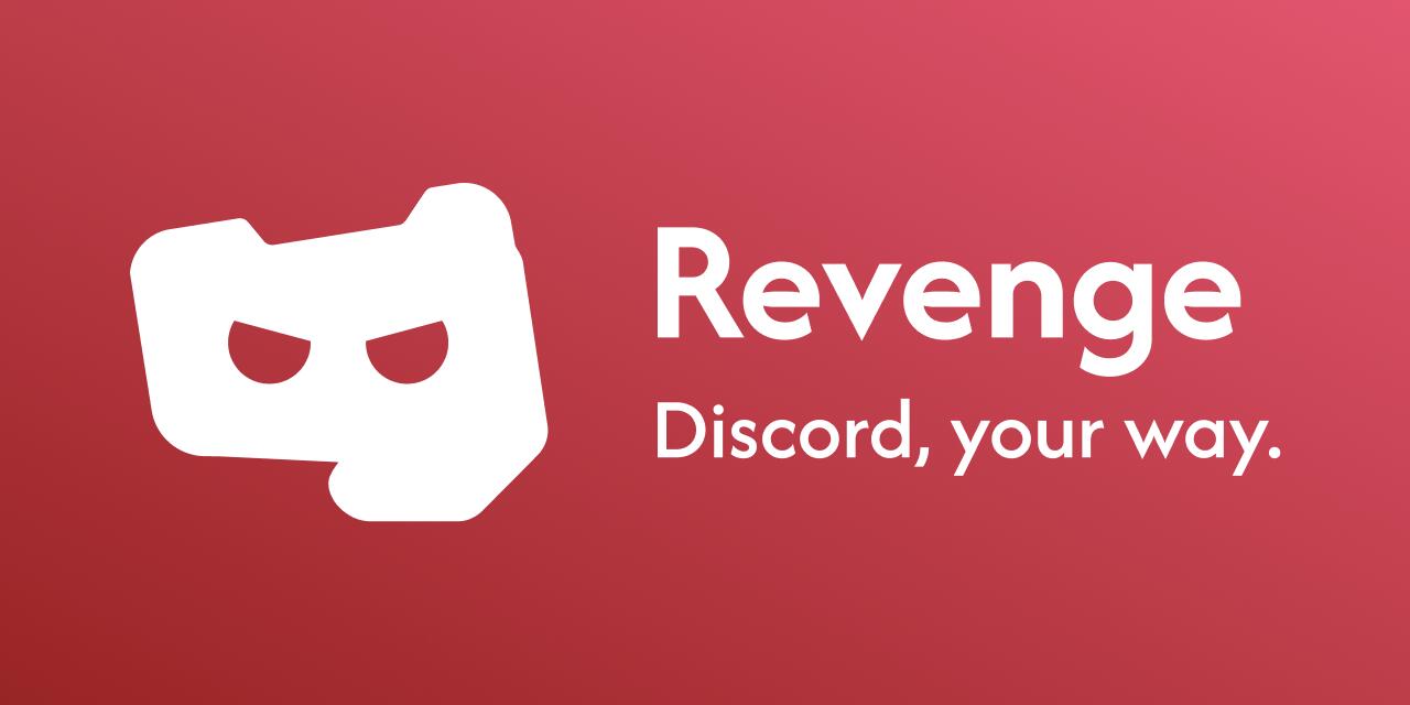 Discovery splash banner for Revenge Discord server