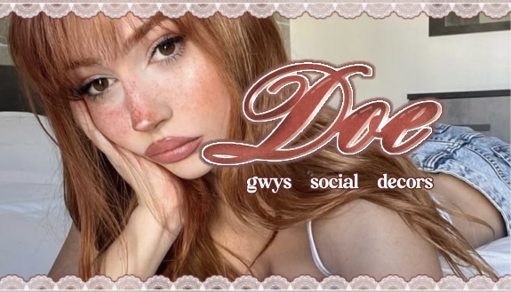 Discovery splash banner for 𓈈 ୨୧ ノdoe 𓏲ּ𝄢 gwys ・ active chat ・ guilds ・ 100+ emotes ! Discord server