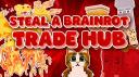 Discovery splash banner for Steal A Brainrot Trade Hub Discord server