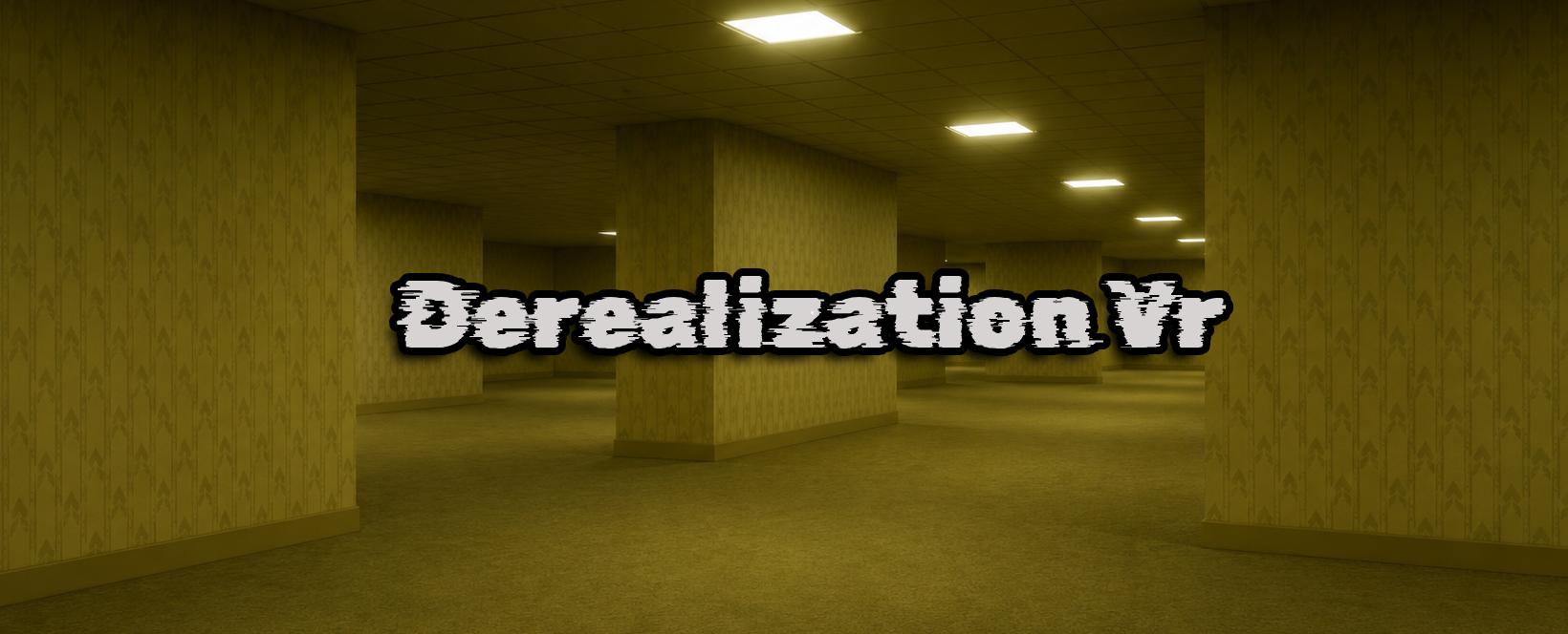 Discovery splash banner for Derealization VR Discord server