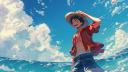 Discovery splash banner for Luffy Giveaways - Blox fruits -  Free fruits Discord server