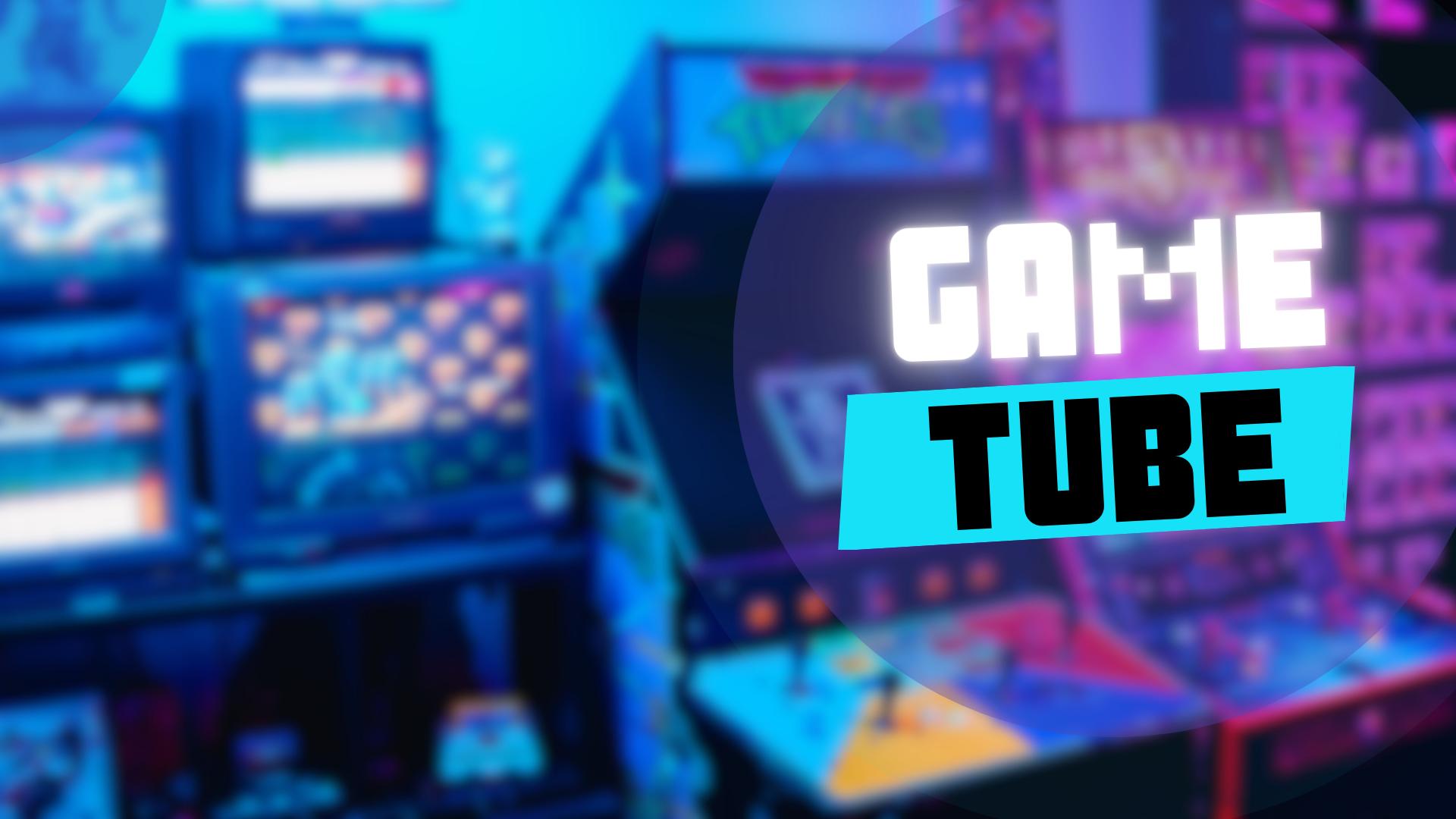 Discovery splash banner for GAME TUBE Discord server