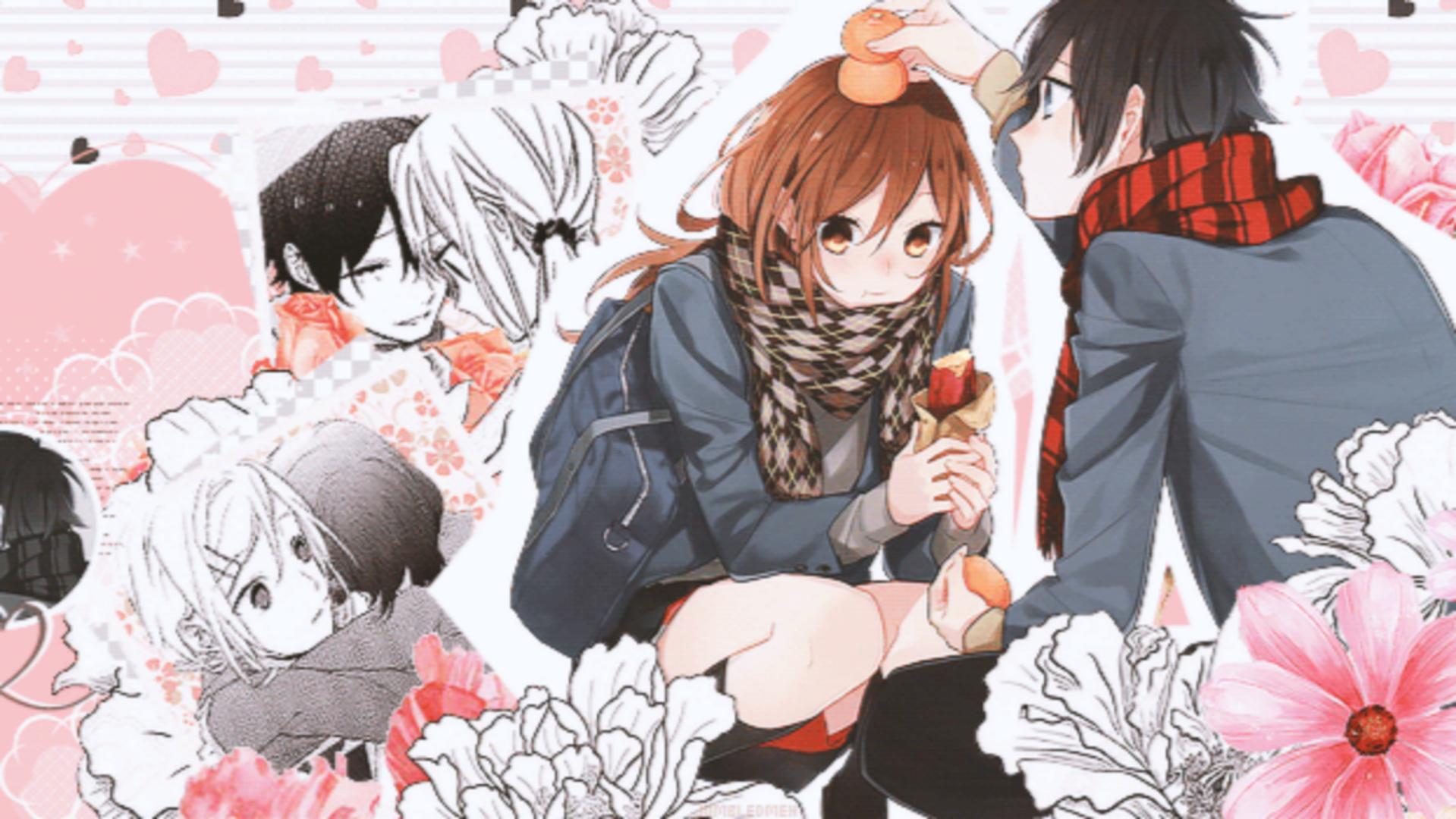 Discovery splash banner for Horimiya | Social Anime • Chill • Active • Ask To DM • Non Dating • Voice Chat • Emojis Discord server