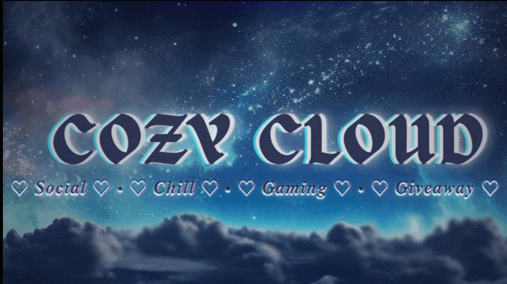 Discovery splash banner for ♡ Cozy Cloud ♡ | | ♡ 𝑺𝒐𝒄𝒊𝒂𝒍 ♡ • ♡ 𝑪𝒉𝒊𝒍𝒍 ♡ • ♡ 𝑮𝒂𝒎𝒊𝒏𝒈 ♡ • ♡ 𝑮𝒊𝒗𝒆𝒂𝒘𝒂𝒚 ♡ Discord server