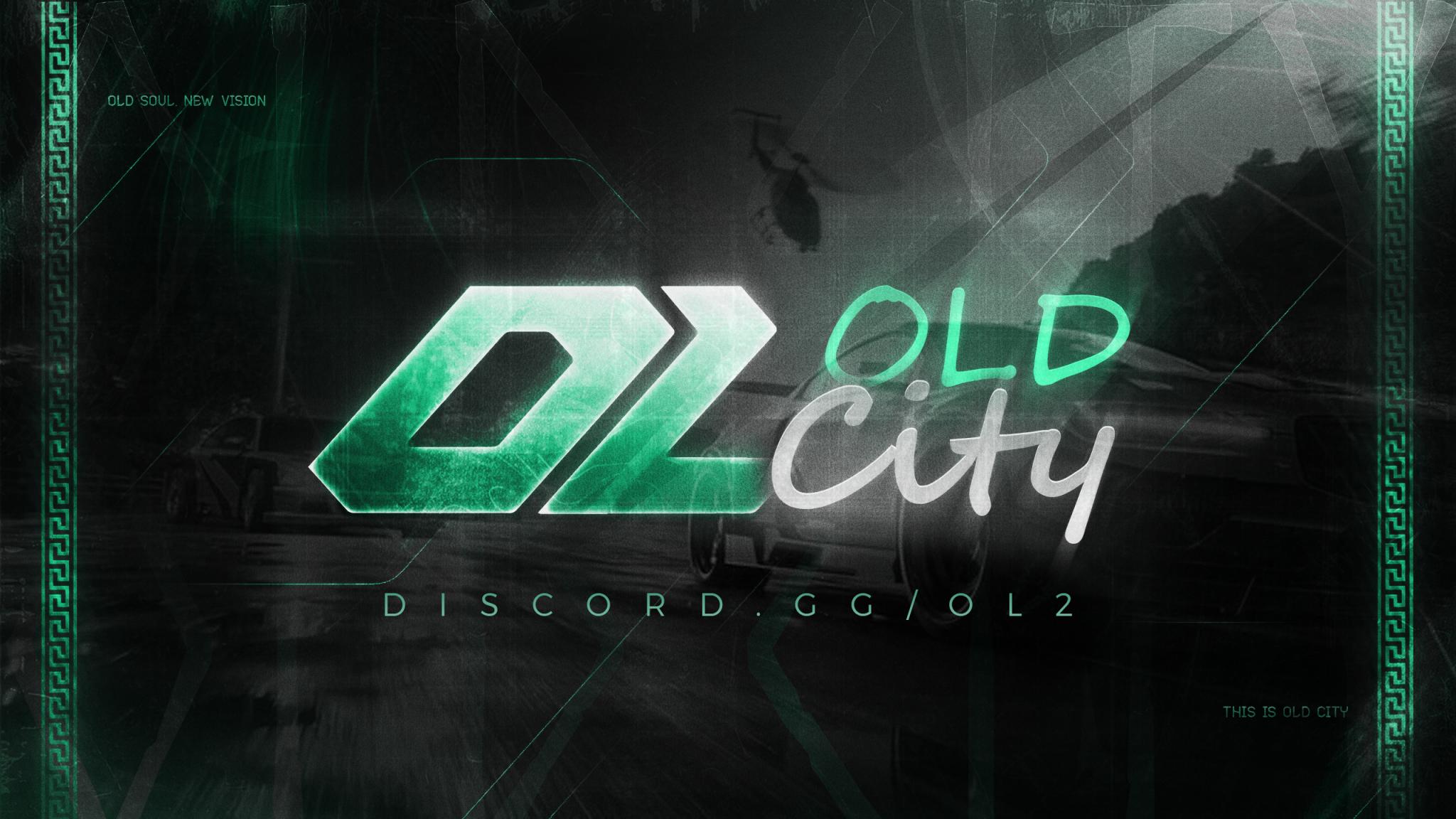 Discovery splash banner for Old City Role Play Discord server