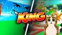 Discovery splash banner for 👑 King | SaB 🧠 • Escape Tsunami for Brainrots 🌊 • Sailor Piece ⚔ Discord server