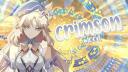 Discovery splash banner for ೀ゛ Crimson Moon ◞ anime◞ gacha◞ nitro Discord server