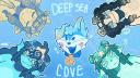 Discovery splash banner for ⟢  :  🌊   ✦  DEEP SEA COVE Discord server