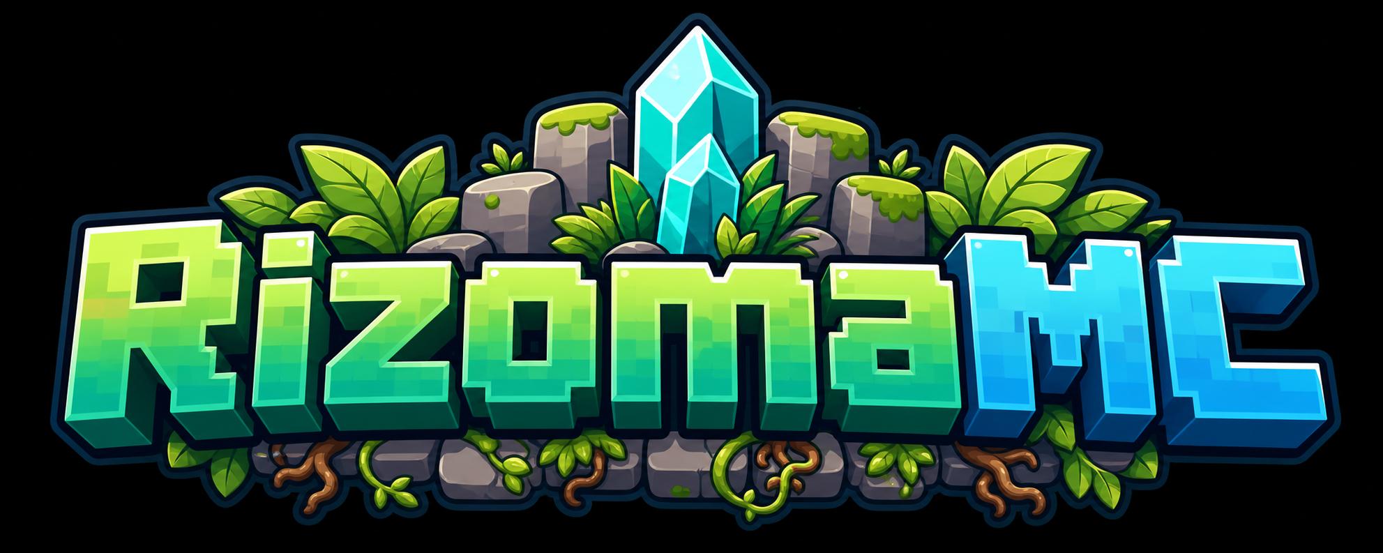 Discovery splash banner for RizomaMC Discord server
