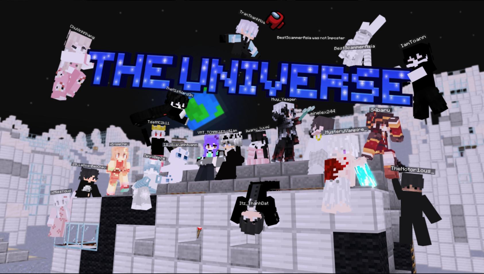 Discovery splash banner for Universe ASIA Discord server