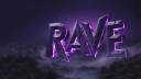 Discovery splash banner for Rave Discord server
