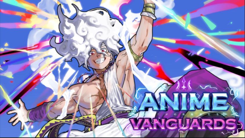 Discovery splash banner for Anime Vanguards Trading - AV Trading Discord server