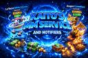Discovery splash banner for Kaito's MM Service And Notifiers Discord server