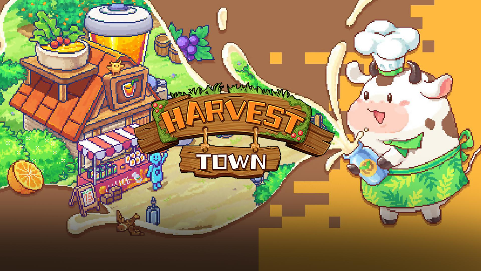 Discovery splash banner for Harvest Town Official Discord server