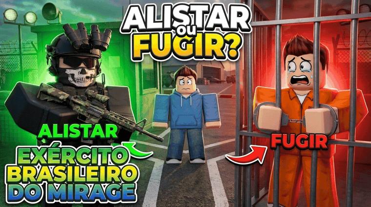 Discovery splash banner for Exército Brasileiro | Mirage Roleplay Discord server