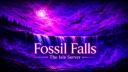 Discovery splash banner for Fossil Falls - The Isle Discord server