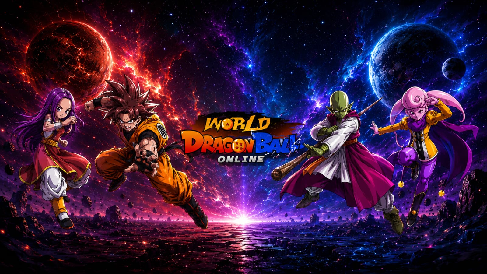 Discovery splash banner for Dragon Ball Online — World v3.6 Discord server
