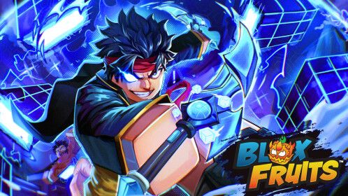 Discovery splash banner for Blox Fruits | Trading & giveaways Discord server