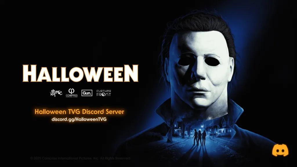 Discovery splash banner for Halloween: The Game Discord server