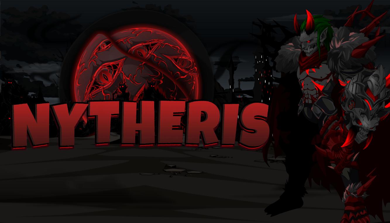 Discovery splash banner for Nytheris AQ | 8th Month Discord server
