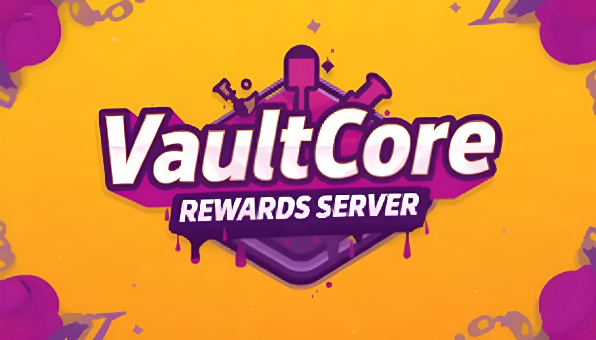 Discovery splash banner for VAULTCORE | #1 EVENT SERVER Discord server