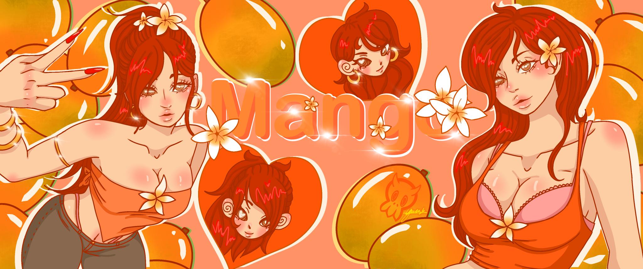 Discovery splash banner for mango・18+・social・vcs・active Discord server