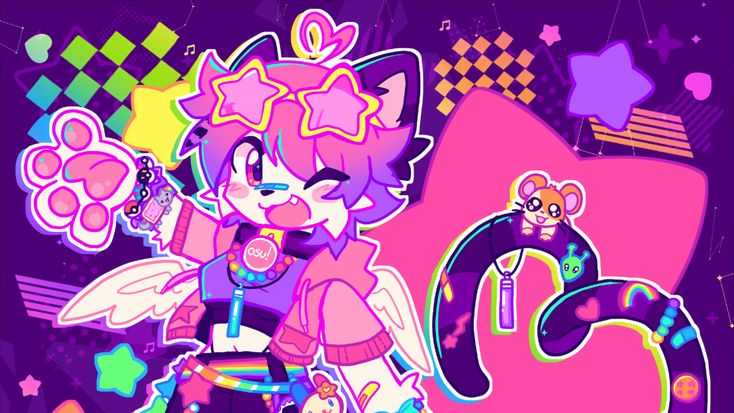 Discovery splash banner for Fluffy Femboys :3 Discord server