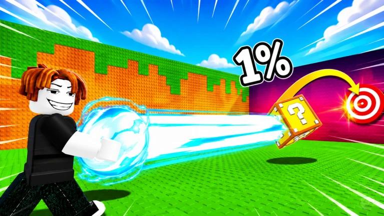 Discovery splash banner for Power Blast Lucky Blocks Discord server