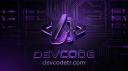 Discovery splash banner for Devcode Community Discord server