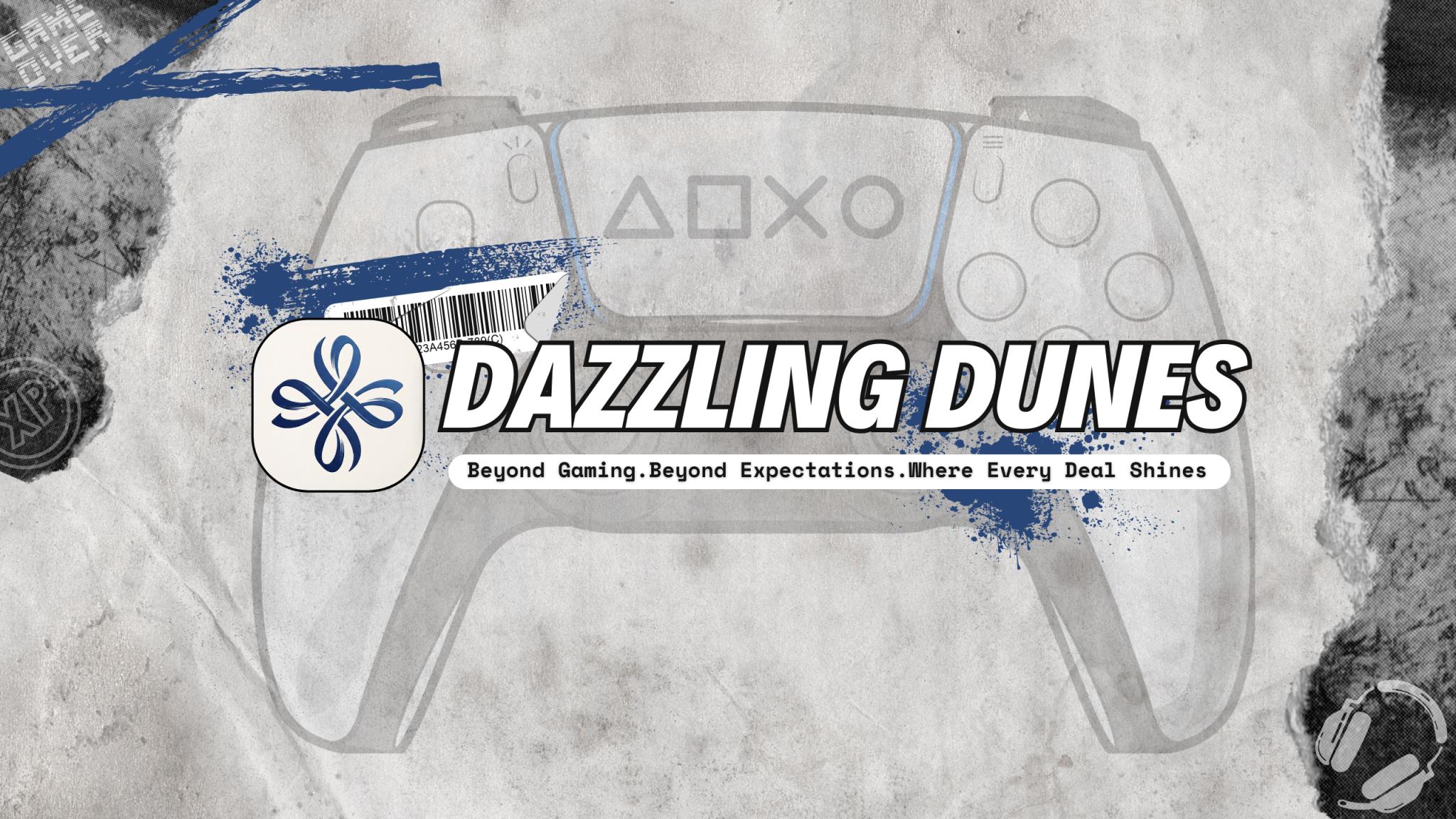 Discovery splash banner for Dazzling Dunes™ Discord server