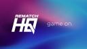 Discovery splash banner for Rematch HQ EU Discord server