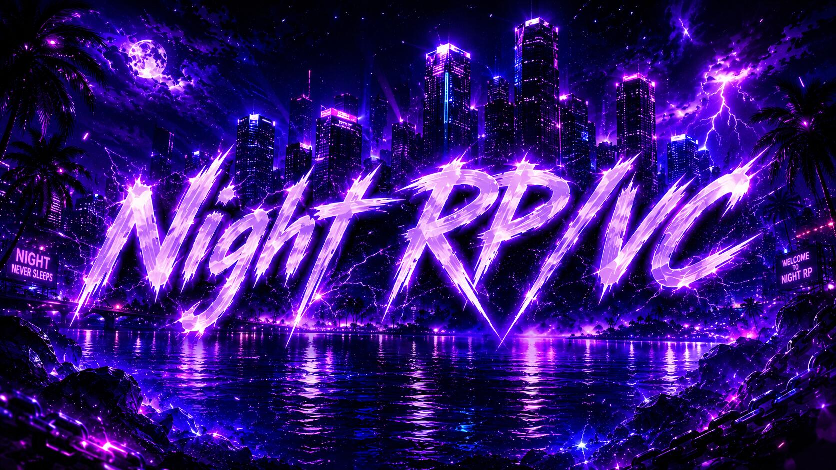Discovery splash banner for 🇩🇪 Night RP/VC 🚨 Discord server