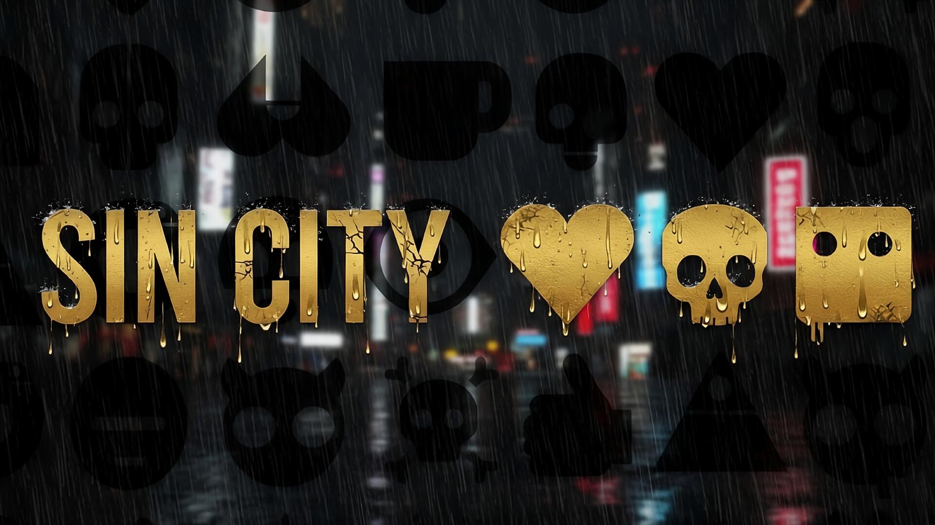 Discovery splash banner for Sin City Discord server